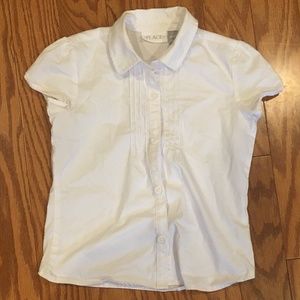White collared shirt